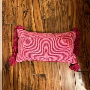 Pink pillow